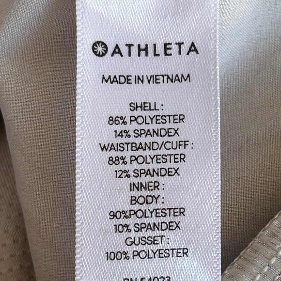 ATHLETA Soho Skort Skirt with Attached Shorts, #211382, Light Gray, Size 12 - Picture 10 of 11